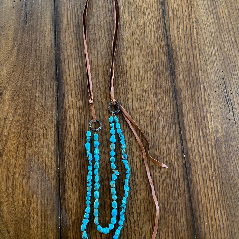 Cowgirl Relics turquoise necklace